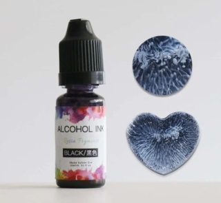 Alcohol Ink Black