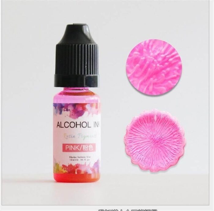 Alcohol Ink Pink