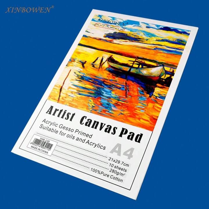 Artist canvas pads A4 image 1