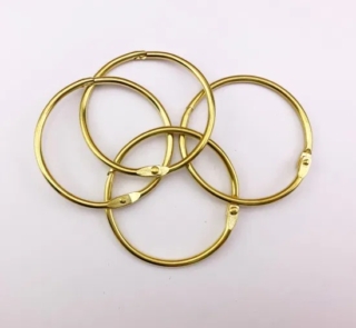 Book binder rings Gold XC1109 6 image 1