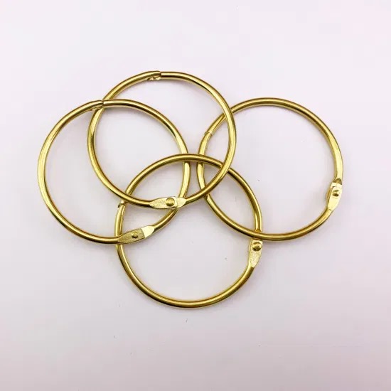 Book binder rings Gold XC1109 6 image 1