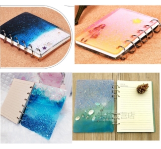 Resin Book Binder Rings Silver XC1109 7 image 5