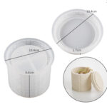 Silicone Mold Jar with Lid  XC117 -8