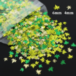 Leaf Sequins Flakes for DIY Crafts XC816 -12