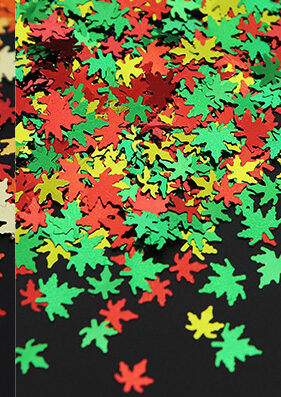 Leaf Sequins Flakes for DIY Crafts XC816- 16