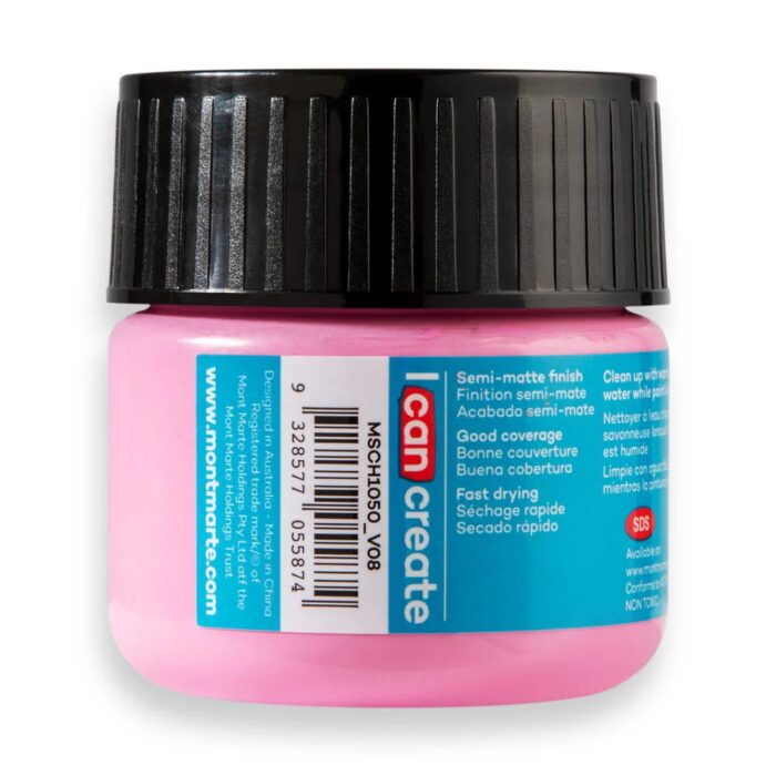 acrylic paint 100ml Pink image 2