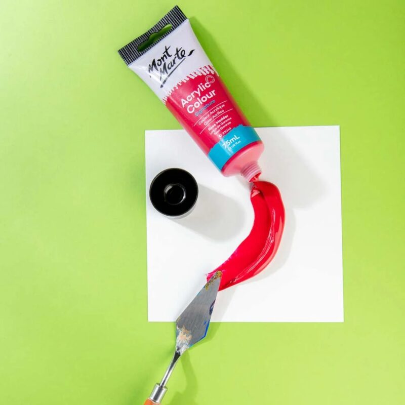 acrylic paint 75ml Rose madder image 1