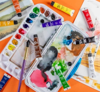 watercolour paint 12pcs x 12ml image 4