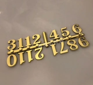 Arabic Gold Clock Numbers image 1 1