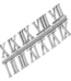 Clock numbers Roman silver image 1