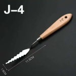 Serrated Palette Knife J-4 