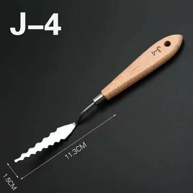 seratted palette knife J 4