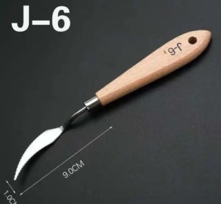 seratted palette knife J 6