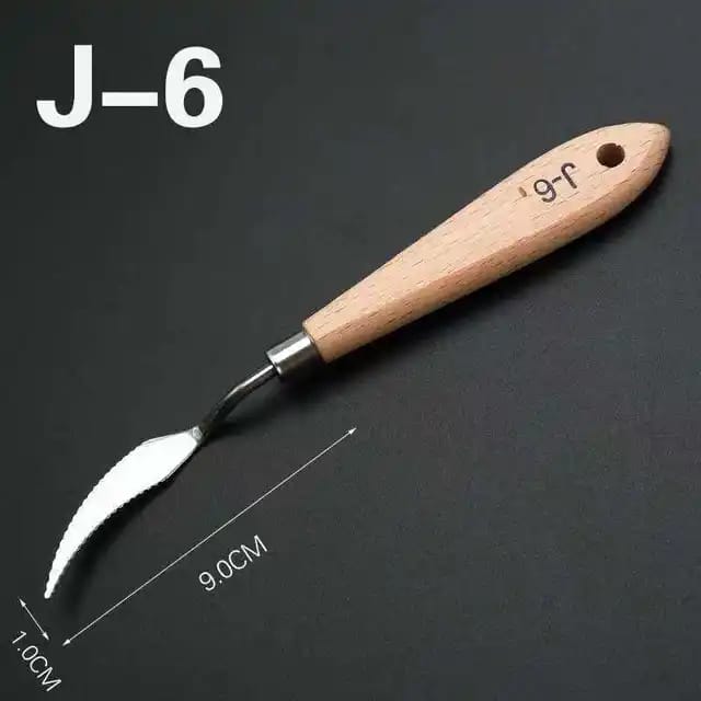 seratted palette knife J 6