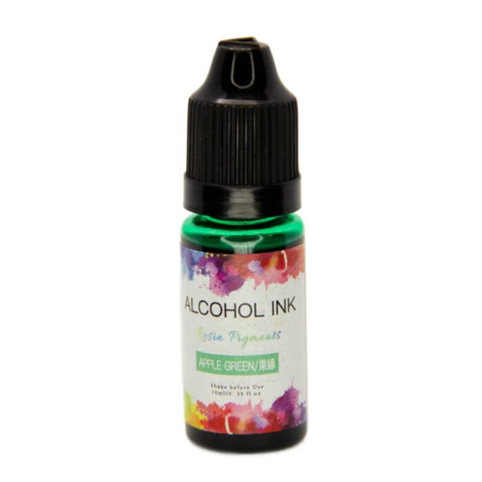 Alcohol Ink Apple Green