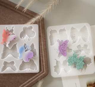 butterfly silicone mold 107 and 108 4