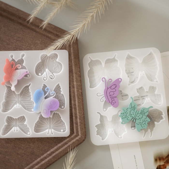 butterfly silicone mold 107 and 108 4