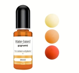Eco resin Water Pigments Orange