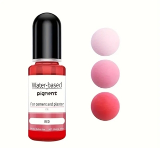 Eco resin Water Pigments Red