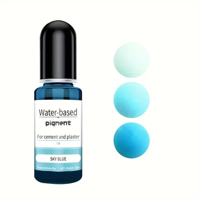 Eco resin Water Pigments Sky blue