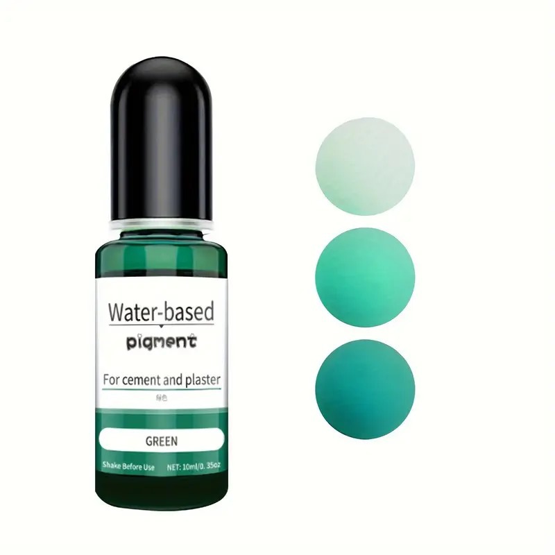 Eco resin Water Pigments green