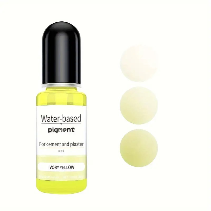 Eco resin Water Pigments ivory yellow