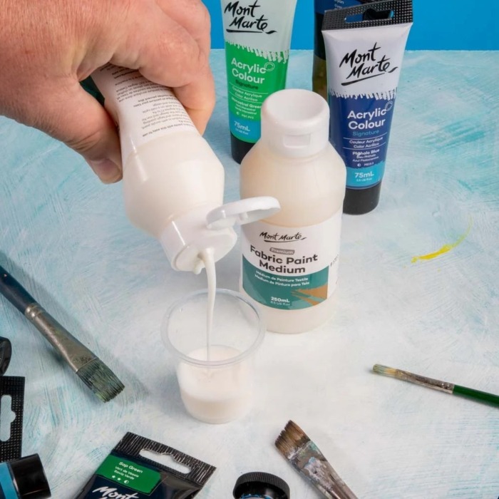 Fabric Paint Medium Premium 250ml Image 3