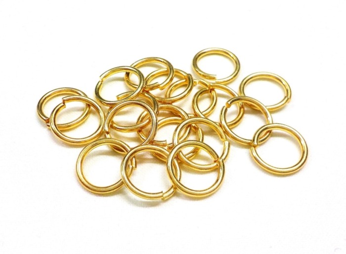 Jump rings Gold image 1