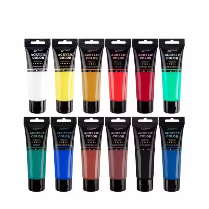 Xinbowen acrylic paint colours 75mls image 1