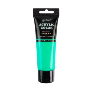 Xinbowen acrylic paint colours Emerald Green 75mls image 1