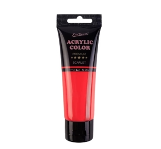 Xinbowen acrylic paint colours Scarlet 75mls image 1