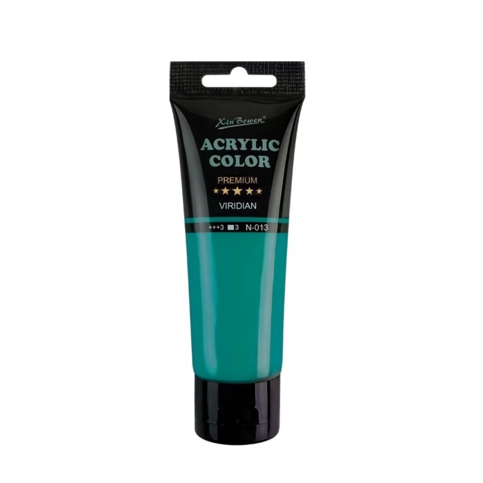 Xinbowen acrylic paint colours Viridian 75mls image 1