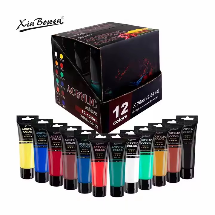 xinbowen acrylic paint colours 75mls image 7