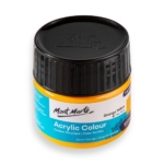Acrylic Colour Paint Signature 100ml Tub - Orange Yellow - Image 2