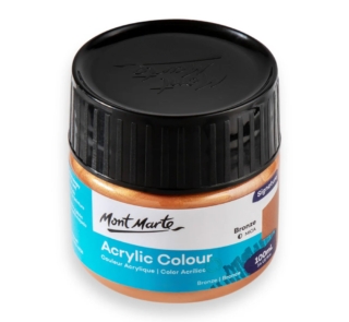 100ml acrylic Bronze 2
