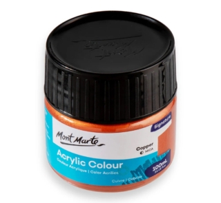 100ml acrylic copper 2