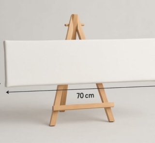 10cm by 70cm canvas 1