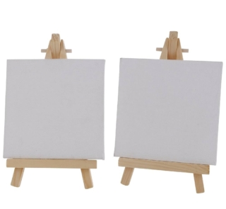 20cm by 20cm plus stand