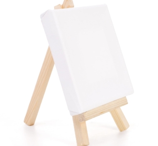 25cm by 25cm plus stand