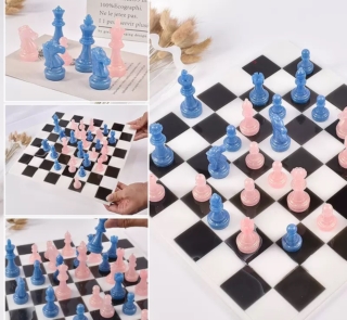 3.Chess Silicone Mold LS 4