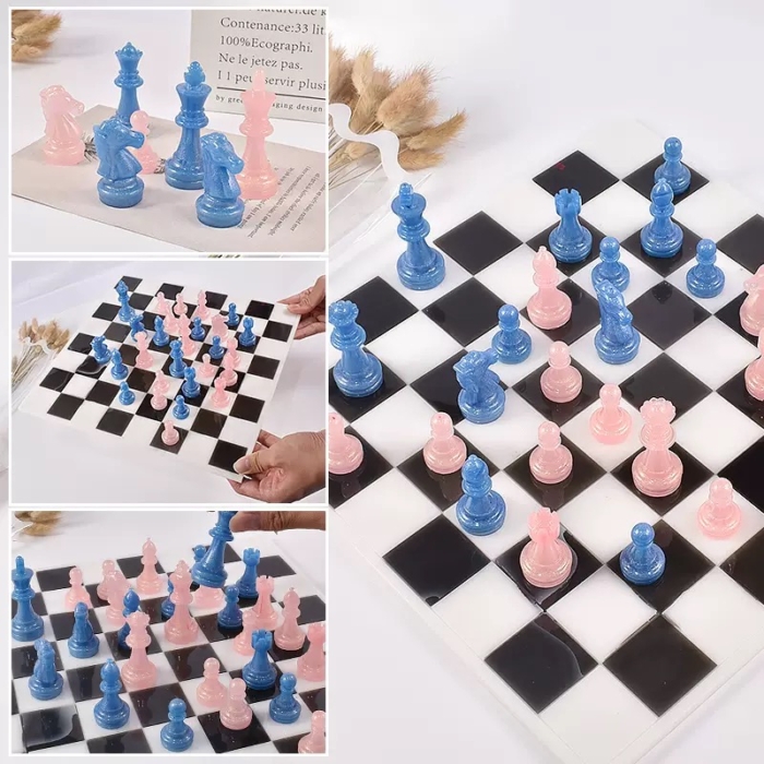 Chess Silicone Mold LS-4 - Image 1