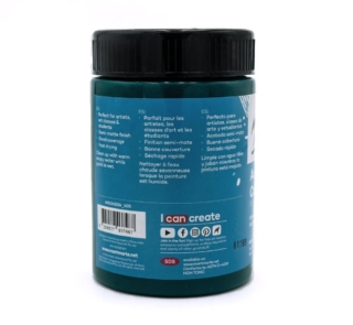 300ml Pthalo green acrylic paint 2 1