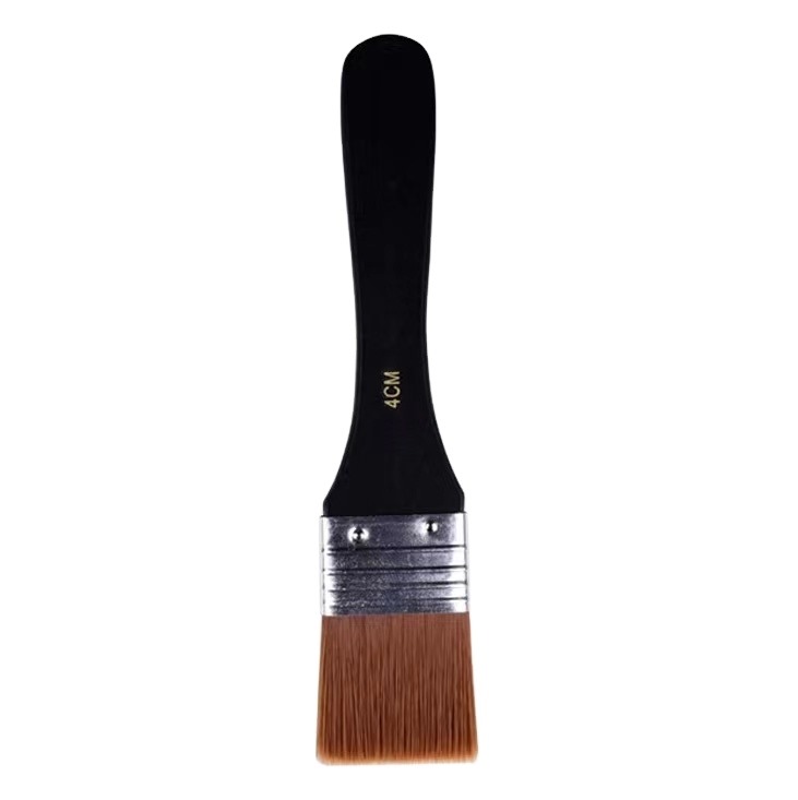 4cm black handle gesso brush 1