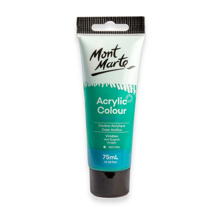Acrylic Colour Paint Signature 75ml - Viridian - Image 1
