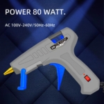 Glue Gun 80 Watts + 10 Free Hot Melt Sticks - Image 2