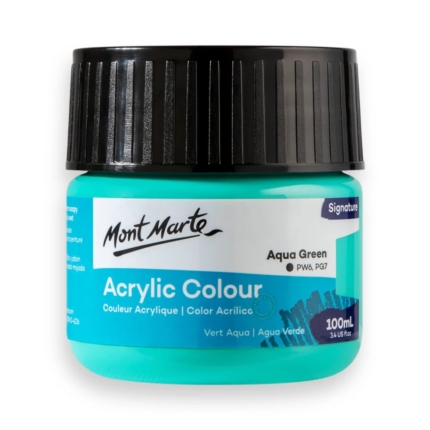 Acrylic Colour Paint Signature 100ml - Aqua Green