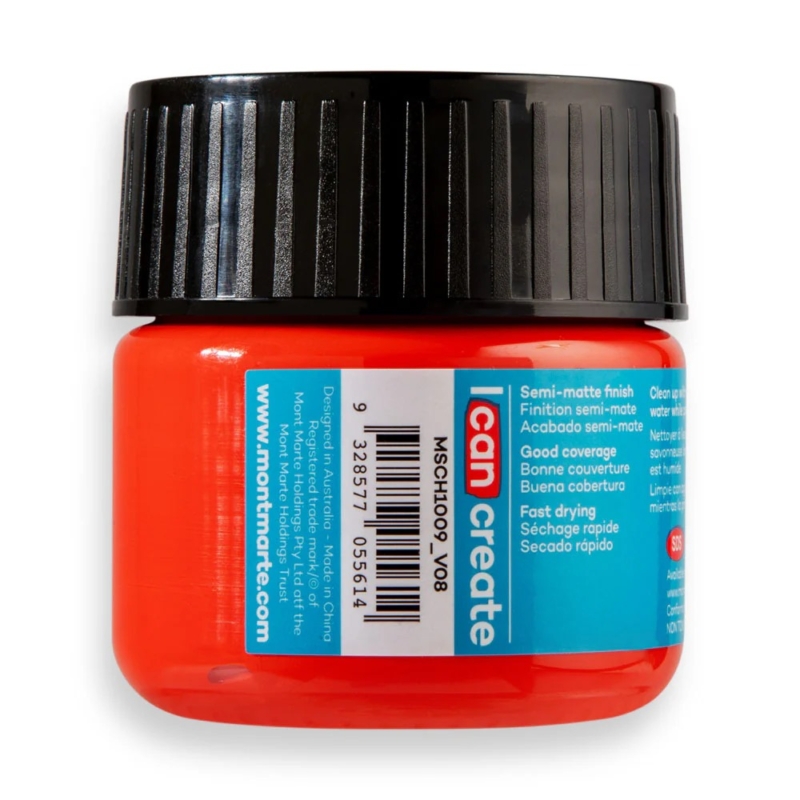 Acrylic Colour Paint Signature 100ml vermillion 2