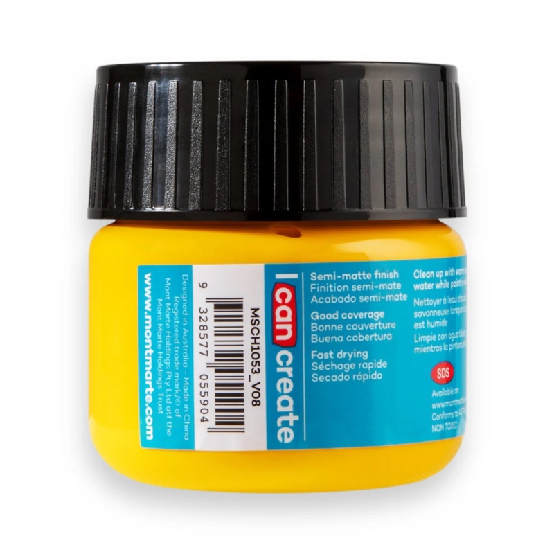 Acrylic Colour Paint Signature 100ml yellow deep 1