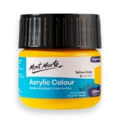 Acrylic Colour Paint Signature 100ml yellow deep 2