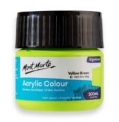 Acrylic Colour Paint Signature 100ml yellow green 1
